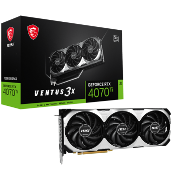 MSI GeForce RTX 4070 Ti VENTUS 3X OC 12GB GDDR6X